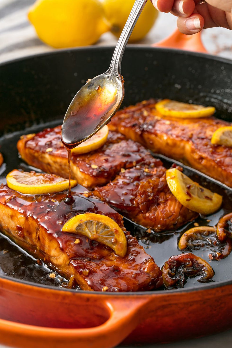 Honey Garlic Glazed Salmon – GroceriesToGo Aruba