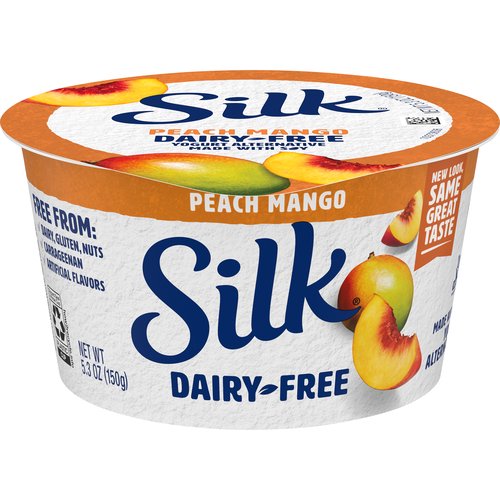 Silk Dairy-Free Yogurt Alternative Peach & Mango - GroceriesToGo Aruba | Convenient Online Grocery Delivery Services