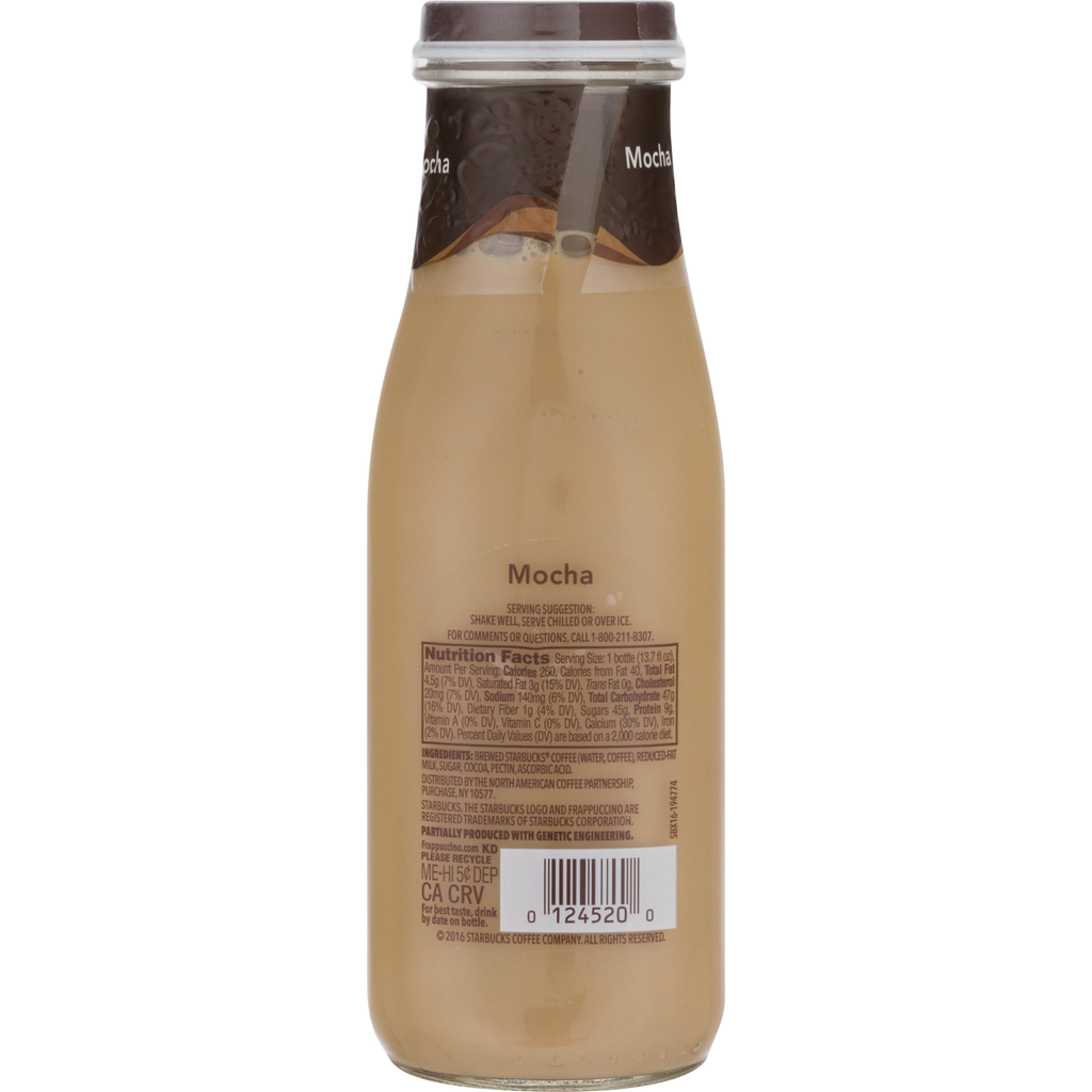 Starbucks Frappuccino Mocha Chilled Coffee Drink - GroceriesToGo Aruba | Convenient Online Grocery Delivery Services