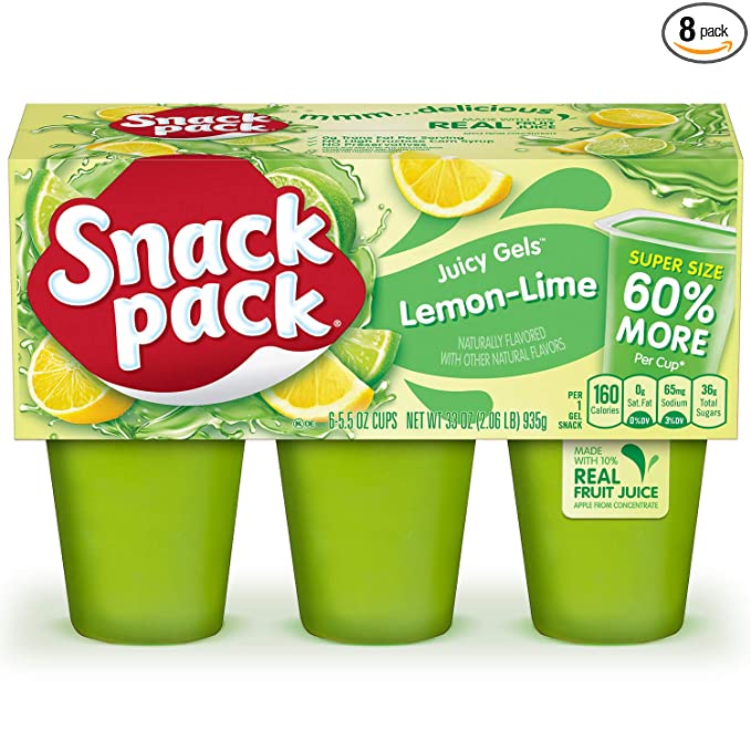 Super Snack Pack Juicy Gels Lemon-Lime - 6ct - GroceriesToGo Aruba | Convenient Online Grocery Delivery Services