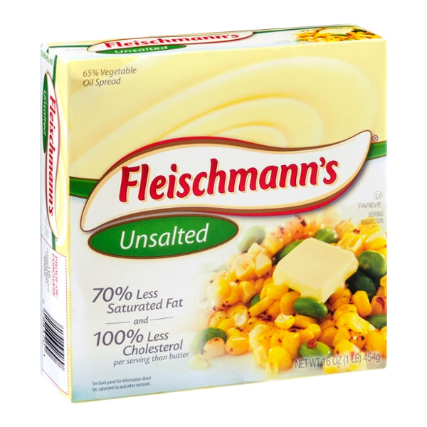 Fleischmann's Vegetable Oil Spread Unsalted 4oz, 4ct - GroceriesToGo Aruba | Convenient Online Grocery Delivery Services