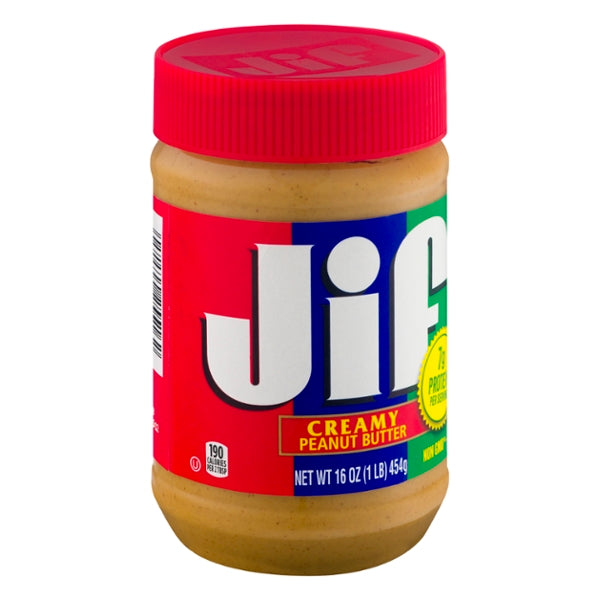 Jif Creamy Peanut Butter 16oz - GroceriesToGo Aruba | Convenient Online Grocery Delivery Services