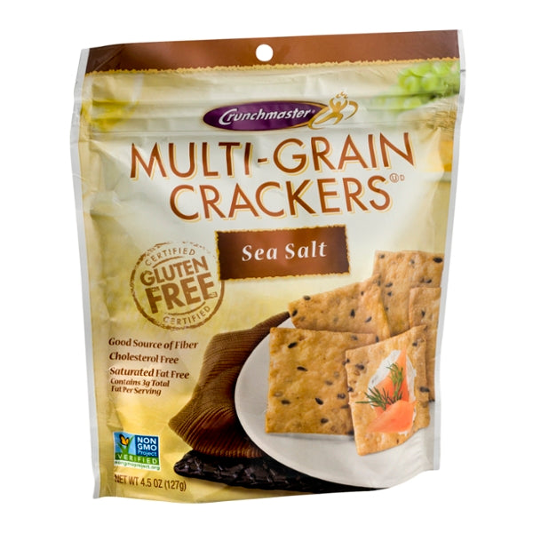 Crunchmaster Multi-Grain Crackers Sea Salt - GroceriesToGo Aruba | Convenient Online Grocery Delivery Services