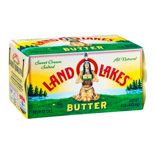 Land O'Lakes Butter Salted 16oz, 4ct - GroceriesToGo Aruba | Convenient Online Grocery Delivery Services