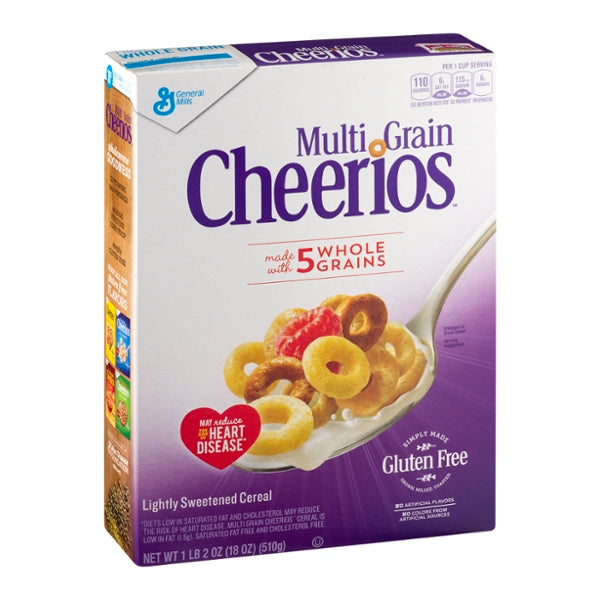 General Mills Multi-Grain Cheerios Cereal Gluten Free - GroceriesToGo Aruba | Convenient Online Grocery Delivery Services