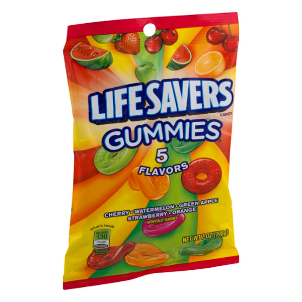 Life Savers Candy Gummies 5 Flavors 7oz - GroceriesToGo Aruba | Convenient Online Grocery Delivery Services