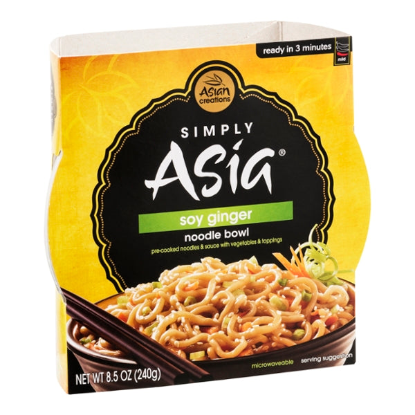 Simply Asia Noodle Bowl Soy Ginger - GroceriesToGo Aruba | Convenient Online Grocery Delivery Services