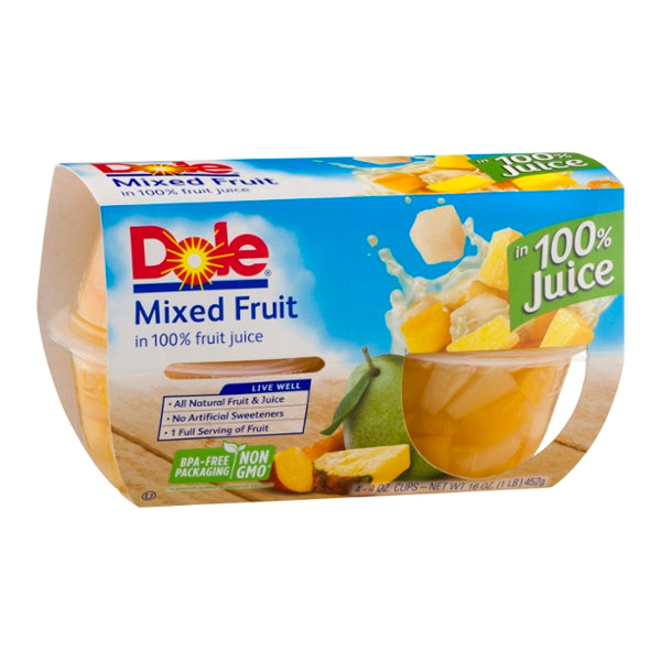 Dole Mixed Fruit - 4ct - GroceriesToGo Aruba | Convenient Online Grocery Delivery Services