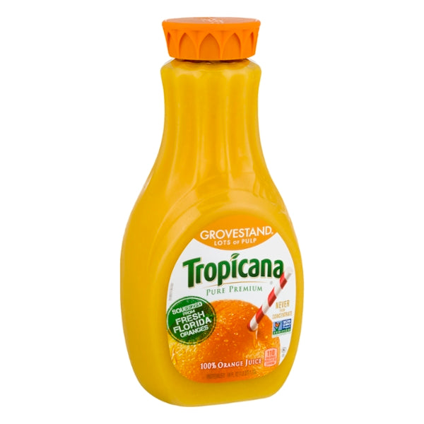 Tropicana 100% Orange Juice Grovestand Lots Of Pulp 59oz - GroceriesToGo Aruba | Convenient Online Grocery Delivery Services
