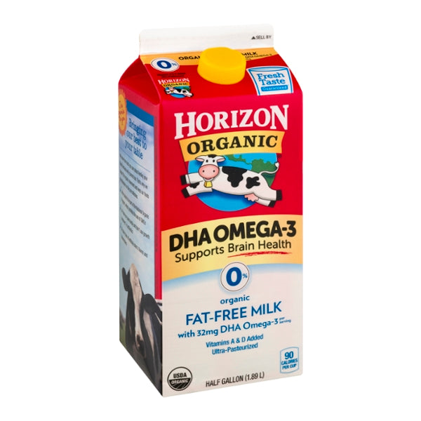 Horizon Organic Fat-Free Milk Dha Omega - GroceriesToGo Aruba | Convenient Online Grocery Delivery Services