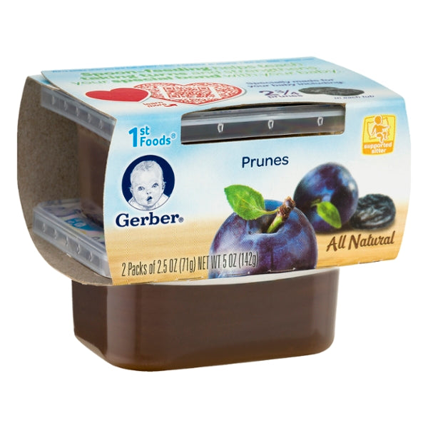 Gerber prunes clearance