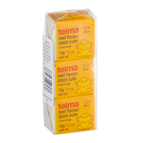 Telma Stock Cube Beef Flavour 3ct GroceriesToGo Aruba