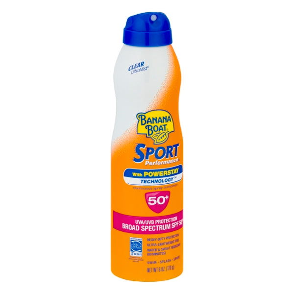 Banana Boat Sport Performance Spray Sunscreen - GroceriesToGo Aruba | Convenient Online Grocery Delivery Services