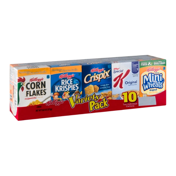 Kellogg's Cereal Variety Pack 10ct - GroceriesToGo Aruba | Convenient Online Grocery Delivery Services