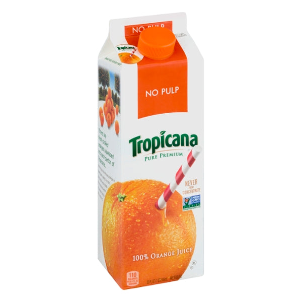 Tropicana 100% Orange Juice No Pulp 32oz - GroceriesToGo Aruba | Convenient Online Grocery Delivery Services