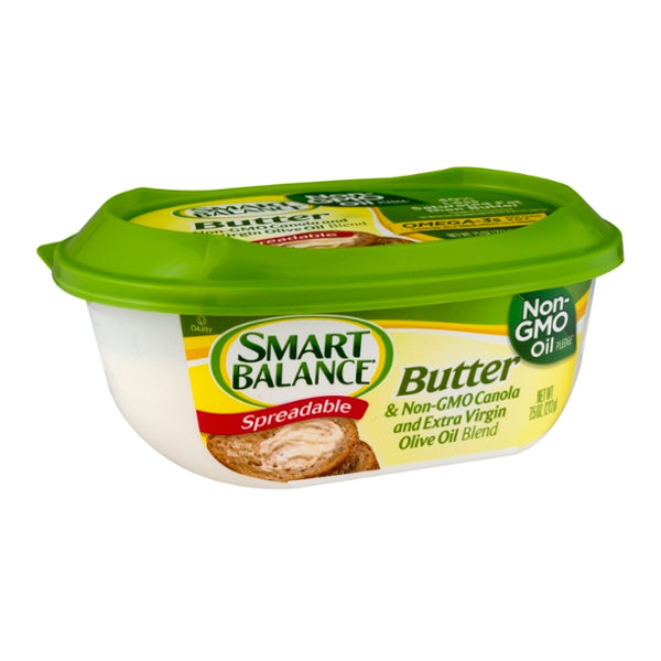 Smart Balance Butter Spreadable Canola & Extra Virgin Olive Oil Blend 7.5oz - GroceriesToGo Aruba | Convenient Online Grocery Delivery Services