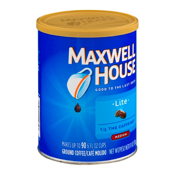 Maxwell House Ground Coffee Lite 1/2 The Caffeine - GroceriesToGo Aruba | Convenient Online Grocery Delivery Services