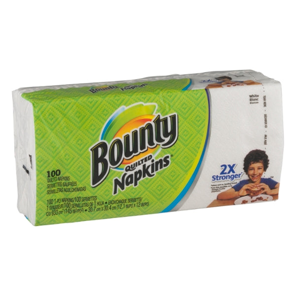 Bounty Quilted Napkins - 100ct - GroceriesToGo Aruba | Convenient Online Grocery Delivery Services