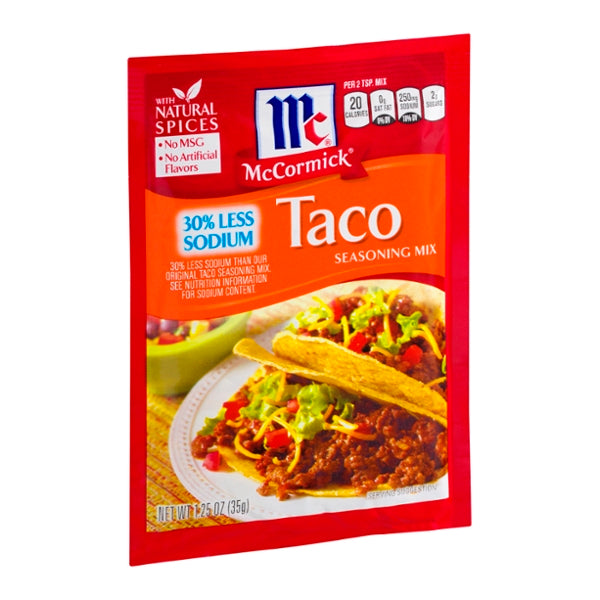 Mccormick Taco Seasoning Mix - GroceriesToGo Aruba | Convenient Online Grocery Delivery Services