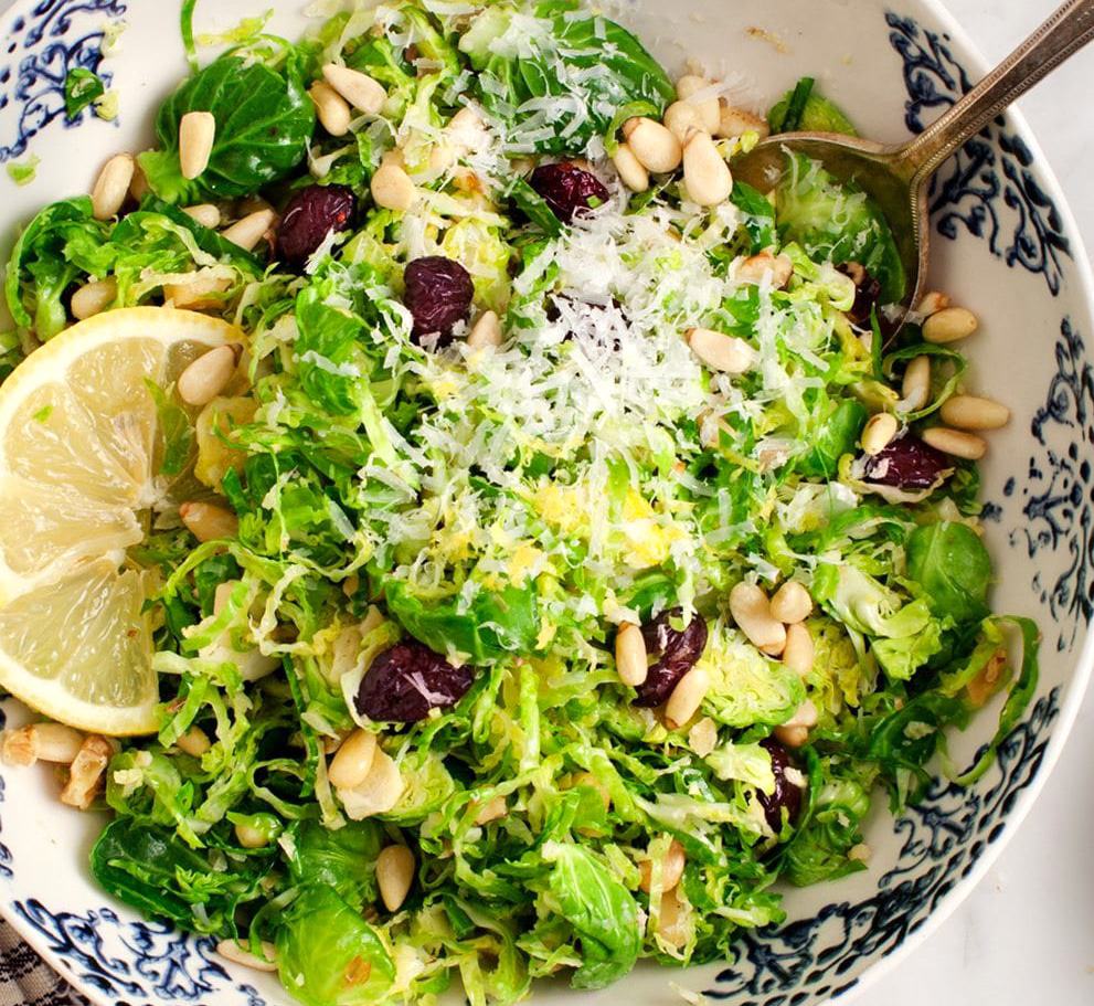 Shaved Brussels Sprout Salad – GroceriesToGo Aruba