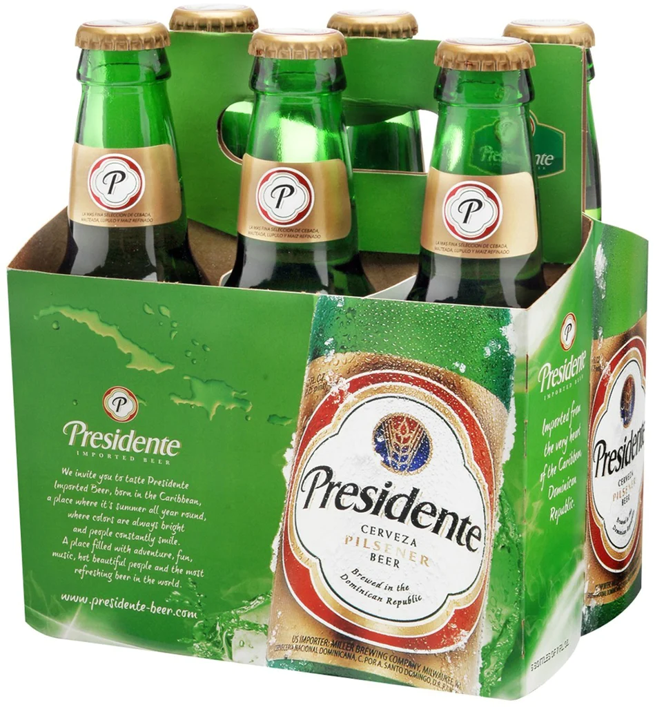 Presidente Light Beer Bottle 7oz, 6ct - GroceriesToGo Aruba | Convenient Online Grocery Delivery Services