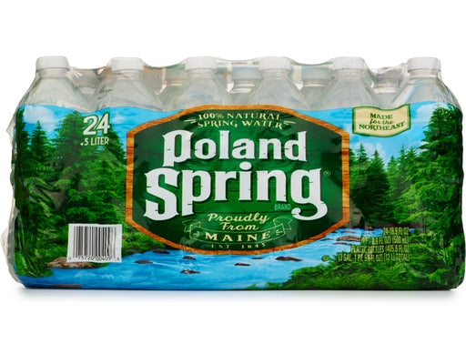 24 Poland Spring 24 Poland Spring 100% Natural Spring Water – GroceriesToGo Aruba