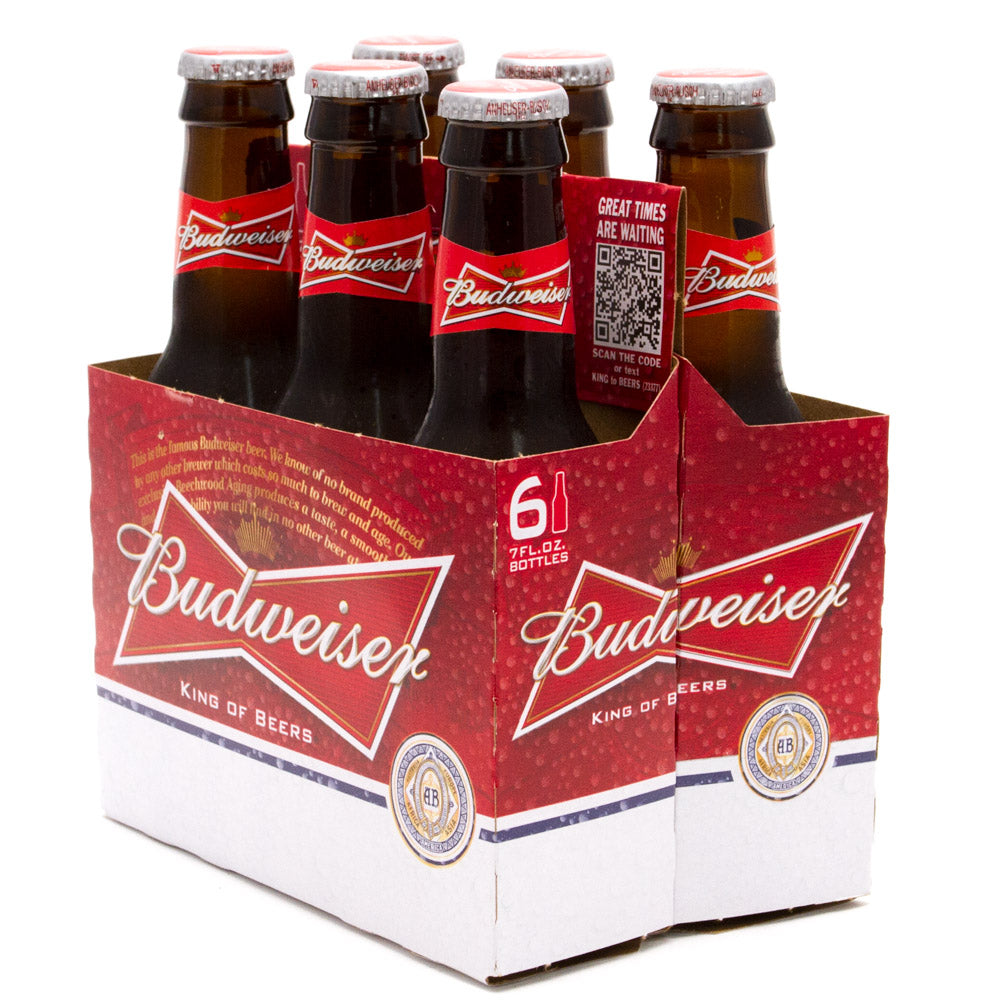 Budweiser Beer (Bottle) 7oz, 24pk - GroceriesToGo Aruba | Convenient Online Grocery Delivery Services