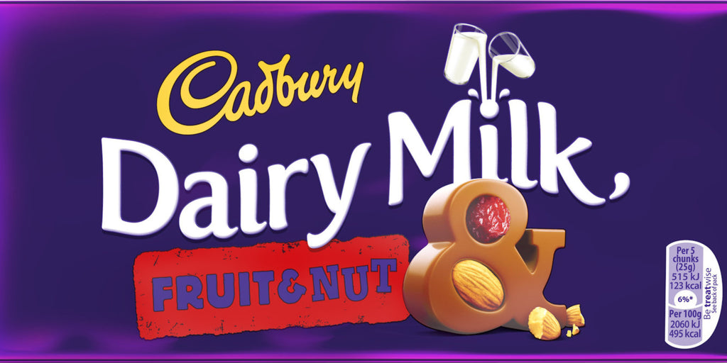 Cadbury Dairy Milk Fruit & Nut 200g - GroceriesToGo Aruba | Convenient Online Grocery Delivery Services