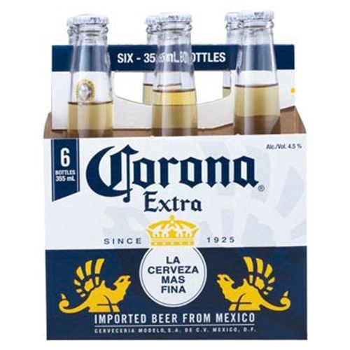 Corona Extra Bottle 7oz, 6ct - GroceriesToGo Aruba | Convenient Online Grocery Delivery Services