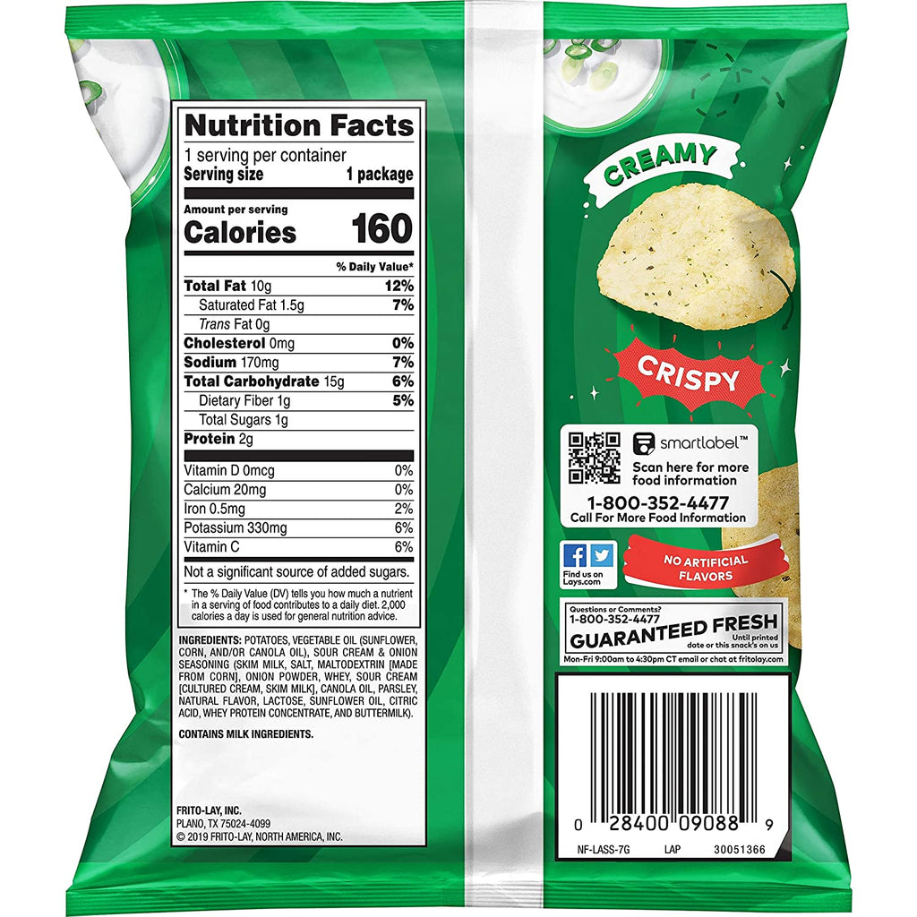 Frito Lays Sour Cream & Onion 6oz - GroceriesToGo Aruba | Convenient Online Grocery Delivery Services