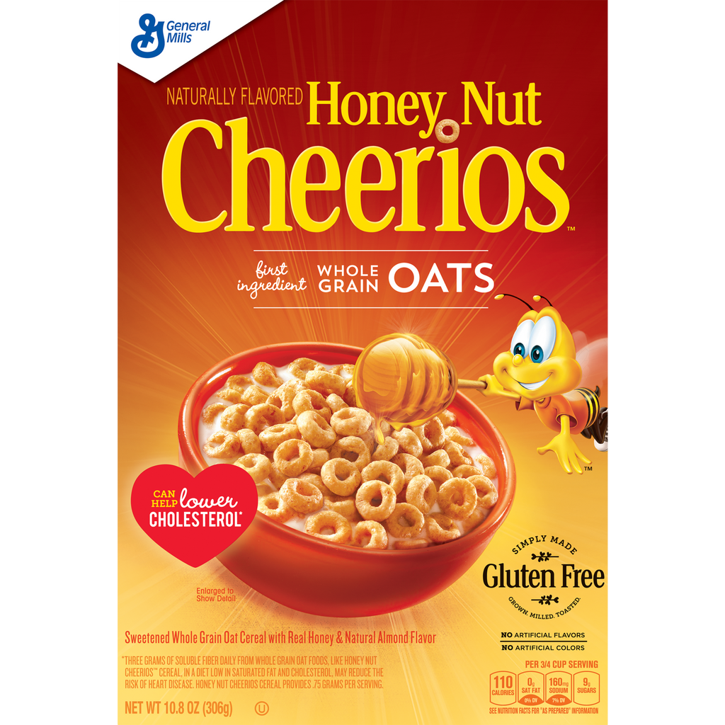 General Mills Honey Nut Cheerios Cereal Gluten Free 12.25oz - GroceriesToGo Aruba | Convenient Online Grocery Delivery Services