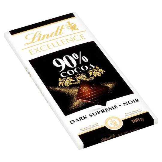 Lindt 90% Cocoa Supreme Dark Chocolate 100g - GroceriesToGo Aruba | Convenient Online Grocery Delivery Services