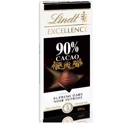Lindt Excellence Dark 90% Cocoa Chocolate Bar 100g - GroceriesToGo Aruba | Convenient Online Grocery Delivery Services