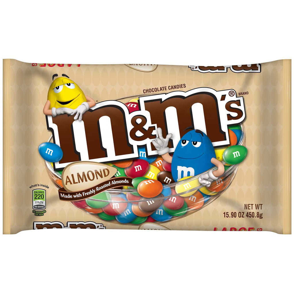 M&M Almond Chocolate Bag 9.9oz - GroceriesToGo Aruba | Convenient Online Grocery Delivery Services