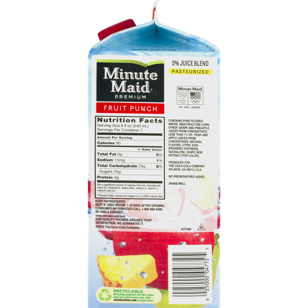 Minute Maid Premium Fruit Punch 59oz - GroceriesToGo Aruba | Convenient Online Grocery Delivery Services