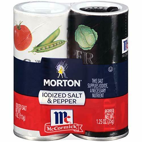 Morton Mccormick Iodized Salt & Pepper - 2ct - GroceriesToGo Aruba | Convenient Online Grocery Delivery Services