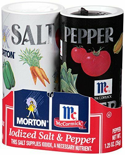 Morton Mccormick Iodized Salt & Pepper - 2ct - GroceriesToGo Aruba | Convenient Online Grocery Delivery Services