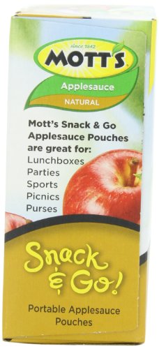 Mott's Applesauce Natural Snack & Go! 2oz, 4ct - GroceriesToGo Aruba | Convenient Online Grocery Delivery Services