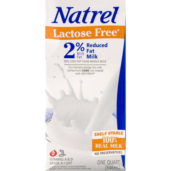 Natural Lactose Free 2% Reduced Fat - GroceriesToGo Aruba | Convenient Online Grocery Delivery Services