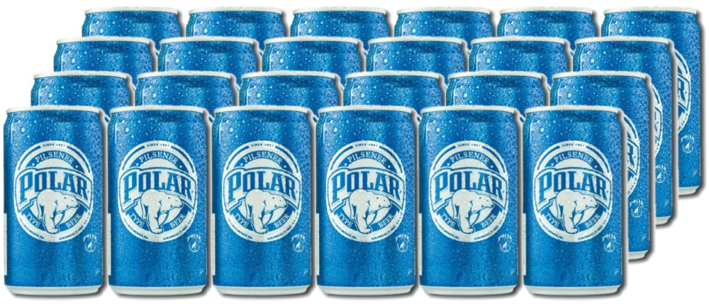 Polar Beer (Can) 8oz, 24ct - GroceriesToGo Aruba | Convenient Online Grocery Delivery Services