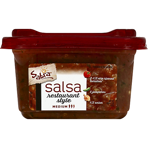 Sabra Salsa Restaurant Style Medium 16oz - GroceriesToGo Aruba | Convenient Online Grocery Delivery Services