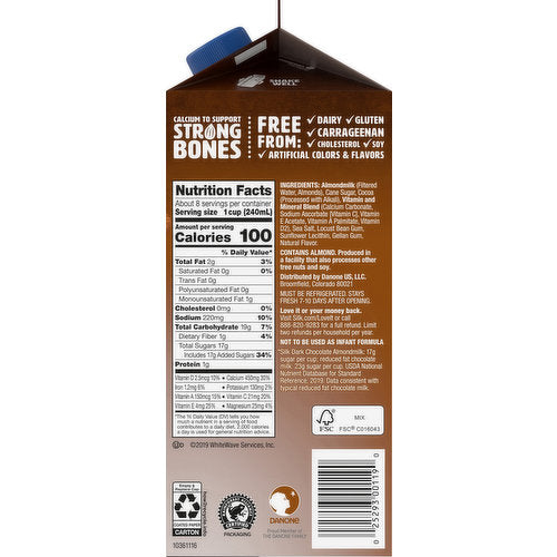 Silk Plant Power Almond Dark Chocolate Almondmilk - GroceriesToGo Aruba | Convenient Online Grocery Delivery Services