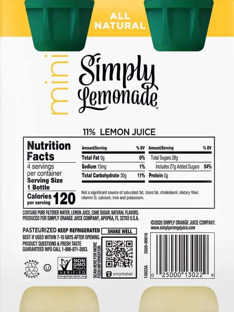 Simply Lemonade 89oz - GroceriesToGo Aruba | Convenient Online Grocery Delivery Services