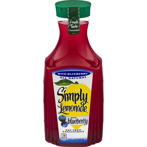 Simoly Lemonade Simply Lemonade With Blueberry 59oz | Convenient Online Grocery ...