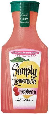 Simply Lemonade With Raspberry All Natural 59oz - GroceriesToGo Aruba | Convenient Online Grocery Delivery Services