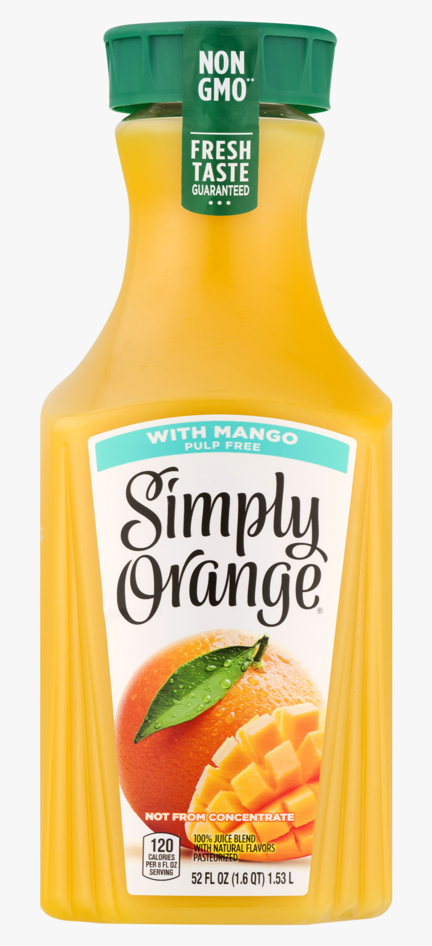Simply Orange Pulp Free Orange Juice With Mango 59oz Convenient
