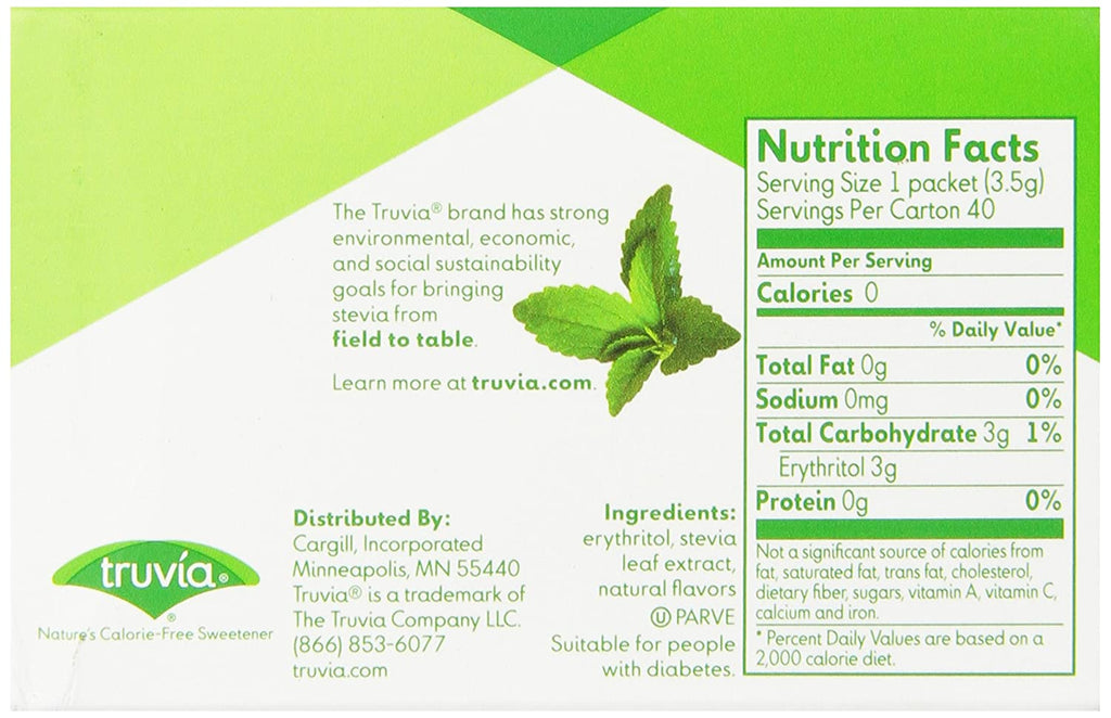 Truvia Nature's Calorie-Free Sweetener Packets - GroceriesToGo Aruba | Convenient Online Grocery Delivery Services