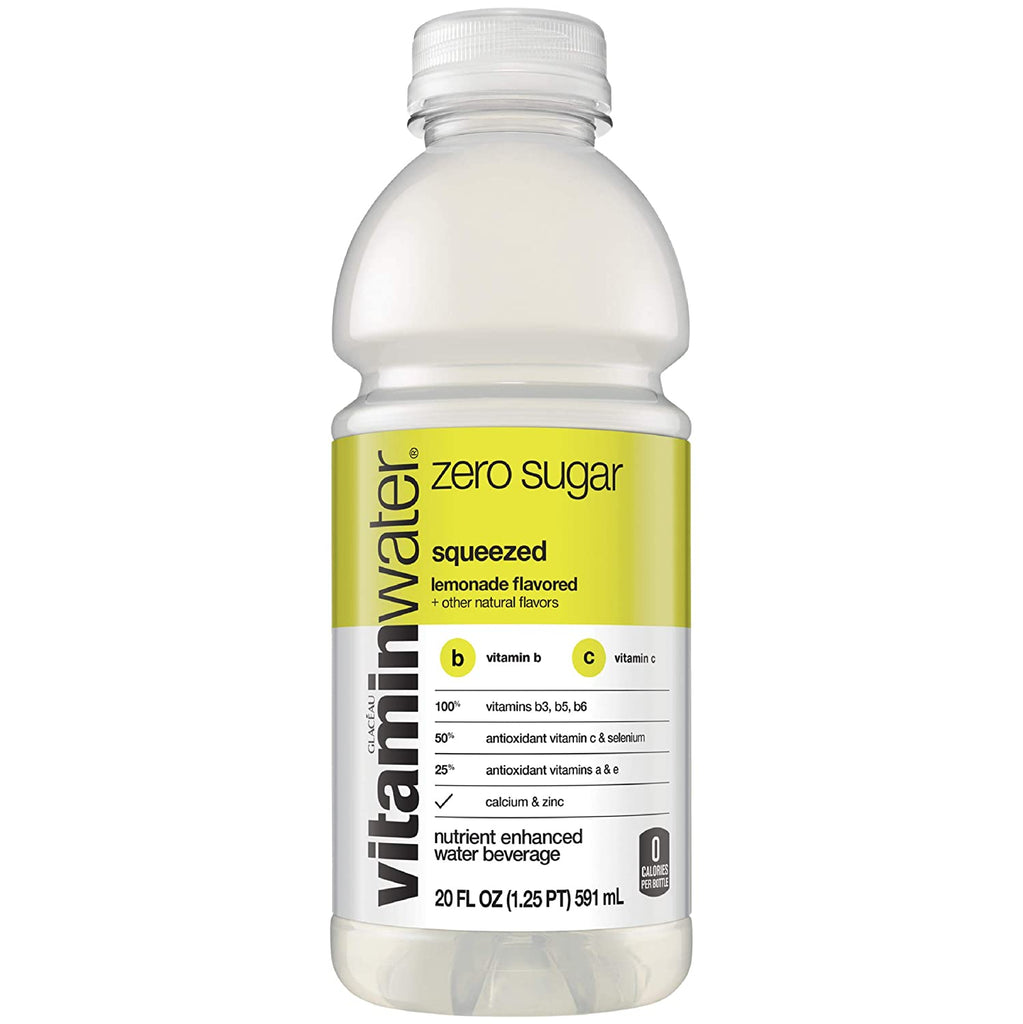 Vitaminwater Squeezed Lemonade 20oz - GroceriesToGo Aruba | Convenient Online Grocery Delivery Services