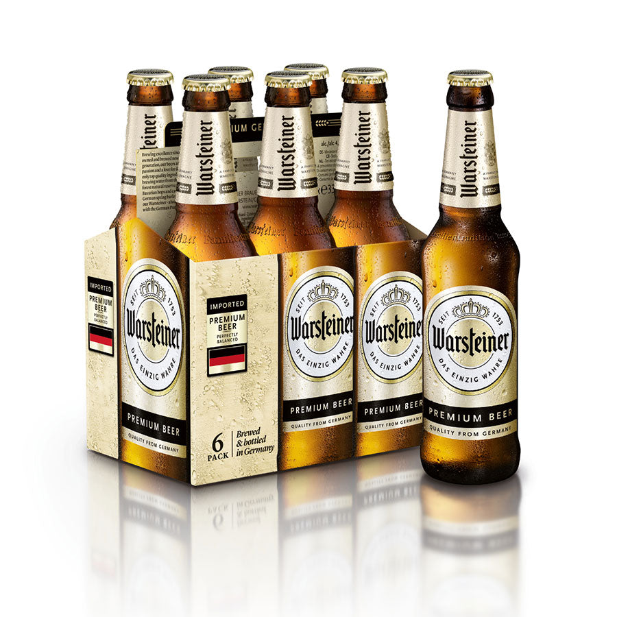 Warsteiner Beer 33cl, 6ct - GroceriesToGo Aruba | Convenient Online Grocery Delivery Services