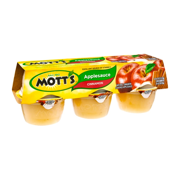 Mott's Cinnamon Applesauce - 6ct - GroceriesToGo Aruba | Convenient Online Grocery Delivery Services